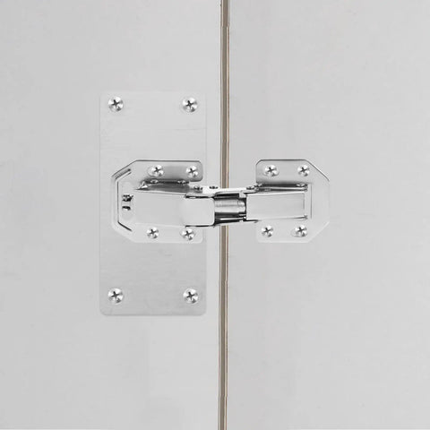 Hydraulic Soft Close 4 Inch Cabinet Hinges 90 Degree Concealed Inner Closet Door Hinges For Wardrobes Kitchen Cabinets And Furniture