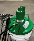 Beefed Up Air Powered Grease Pump Kit With Booster Gun, Z Swivel And Coupler For 5 Gal Pails, 10,000 PSI High Pressure