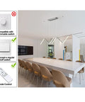 Slick Chrome LED Dimmable Linear Wave Pendant Lights For Kitchen Island And Dining Room Hanging 47.2 Inch