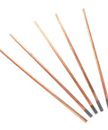 Copper Coated Gouging Carbon Rods Set For Auto Welding And Dent Repair 5 Piece Arc Gouging Sticks