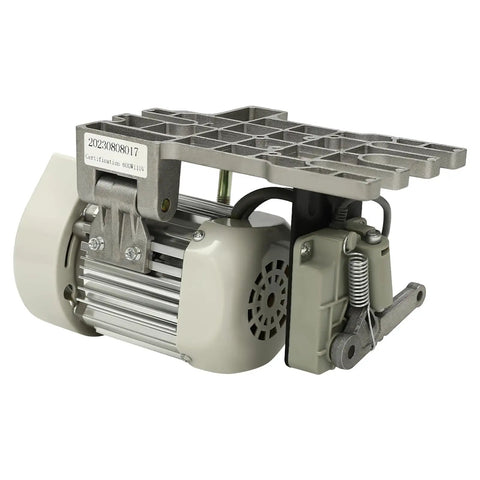 600W Brushless Servo Motor For Industrial Sewing Machines With AC 110V, Split Motor and Controller, side view.