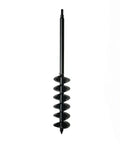 Bulb Planter Auger Drill Bit 4x28 Inches for Garden and Post Holes Get Holes Dug Fast Heavy Duty One Half Inch Hex Drive Non Slip Handle