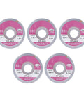 Desoldering Wick Set 5Pcs Red Copper Solder Wick For PCB Desoldering With Fast Thermal Transfer And Strong Absorption