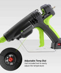 Heavy Duty 300 Watt Hot Glue Gun That Packs A Punch With Adjustable Temperature From 220 To 440 F Uses Full Size Sticks PRO9700A