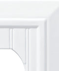 Beadboard 3-Pack White 1-Gang Outlet Covers For Duplex Switch Plates With Screws Included No Fuss Install Easy Upgrade Pure White