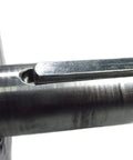 Lower Bearing Housing Assembly For Band Saw Replacement Part OEM A16360 Biro, steel shaft close-up