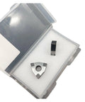 High-Precision Lathe Tool Inserts WNMG080404 CBN-6 and WNMG080408 CBN-6 in package, tungsten steel, boron nitride blade