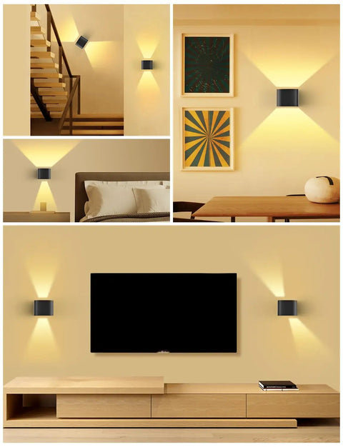 Go-To Remote Controlled Motion Sensor Wall Light With 5000mAh Rechargeable Battery, Dimmable 2700K-6500K LED in home settings