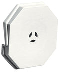 Surface Block 123 For Exterior Siding Installations White Six Point Seven Five Inch Square Surface Pad Great For Mounting Fixtures After Siding Goes Up Fits Four To Ten Inch Siding Made In USA Pack Of Two, white square siding mounting pad