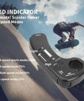 Electric Skateboard Remote Controller for Smart Four Wheel Dual Drive Scooters, four speed modes, LED power indicator.