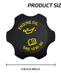 Engine Oil Filler Cap Replacement Compatible With Jeep Wrangler Cherokee Grand Cherokee Dodge Ram 1500 2500 3500 Dakota