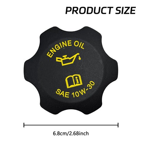 Engine Oil Filler Cap Replacement Compatible With Jeep Wrangler Cherokee Grand Cherokee Dodge Ram 1500 2500 3500 Dakota