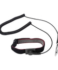 Anti Static Wrist Strap Eleven Inch Grounding Bracelet With Alligator Clip And Extendable Cable No Fuss Adjustable Red.