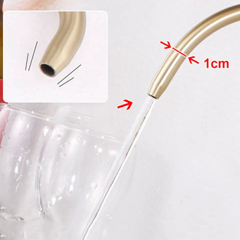 Under-Sink Drinking Water Filter Faucet - 1/4" 240mm Tap for KitchenEasy InstallatLead-FreeHigh Flow Rate clean water streaming