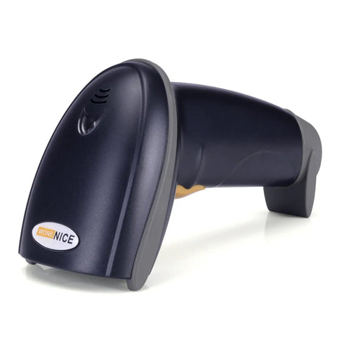 Front view of USB Laser Barcode Scanner Wired Handheld Reader For Fast Checkouts And Inventory Plug And Play Setup