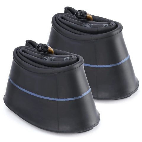 Two 3.25/3.00-8 inner tubes with TR-87 angled stem for 8 inch rims, suitable for wheelbarrows, lawn mowers, go-karts