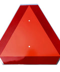 Slow Moving Vehicle Sign For Golf Carts And Farm Vehicles, 14 Inch By 16 Inch Aluminum Diamond Grade Reflective Safety Triangle