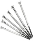 Precision screwdrivers from Eyeglass Repair Kit With Precision Screwdriver Set, Tweezers And Nose Pads, Multi Size Screws for Glasses Repair
