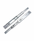 10 Inch Soft Close Drawer Slides 2 Pack Ball Bearing Full Extension 3 Fold Heavy Duty Side Mount Rails For Kitchen
