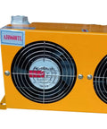 AH0608TL 60 L/min Aluminum Hydraulic Oil Cooler Plate Heat Exchanger for Small Hydraulic Stations 24V Air Cooler