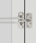 Swing Bar Door Lock For Front And Interior Doors Heavy Duty Brushed Metal Security Latch Built To Last And Kid Safe No Brainer Easy Install