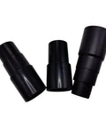 Enafu plastic vacuum connector, black 3-piece set for standard vacuum hoses