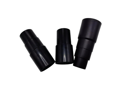 Enafu plastic vacuum connector, black 3-piece set for standard vacuum hoses
