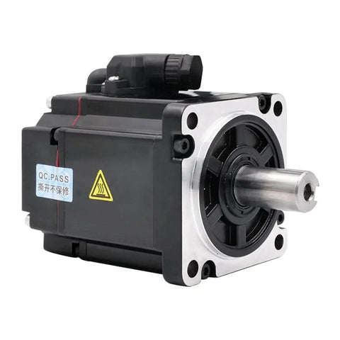 Low Voltage 36V DC Servo Motor With 200W Power And 1024 Line Encoder For 3D Printers, precision motor close-up view