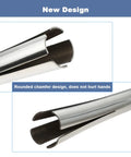 Heavy Duty Bike Headset Cup Remover Tool for 1-1/8, 1-1/4 and 1-1/2 inch, rounded chamfer design, stainless steel