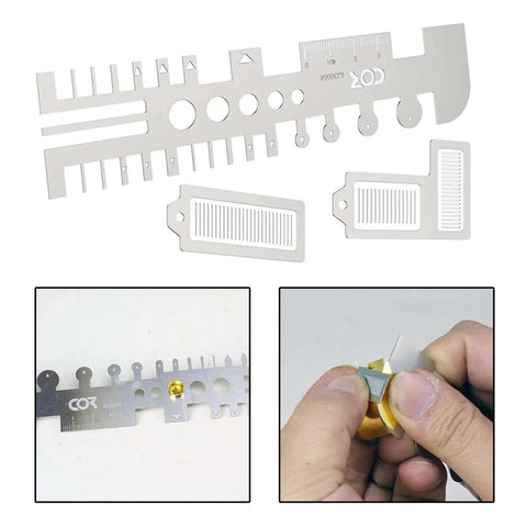 Pro DIY Metal Bender Kit For Sheet Metal And Tubes With Folding Tool And Auxiliary Bending Tools with measuring ruler and hands using tool