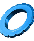 Blue aluminum Centerlock Lockring For 12mm, 15mm, And 20mm Thru Axles And Quick Release, Dope Universal Disc Brake Rotor Lock Ring Cover
