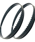 93-1/2 Inch By 1/2 Inch By 4 TPI Bandsaw Blades For 14 Inch Saws Fits Delta Rockwell Jet Rikon Grizzly General Craftsman Woodworking Tools Pro Grade 2 Pack Ideal For Hard Or Soft Wood Plastic Mild Steel And Nonferrous Materials