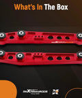 maXpeedingRods red aluminum rear lower control arms with poly bushings, set of 2 for Honda Civic/Acura Integra