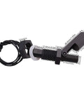 2 Pack Side Mounted Horizontal Liquid Float Switch Water Level Sensor Black For Aquariums And Fish Tanks With Normally Open And Normally Closed Contacts And Easy Plug And Play Install, black PP sensor with cable