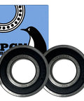 2 Pack Chrome Steel Sealed Ball Bearings 20x42x12mm For High RPM Performance Beefed Up Durability That Cuts Maintenance Reduces Replacements And Stands Up To Rough Conditions, paired bearings