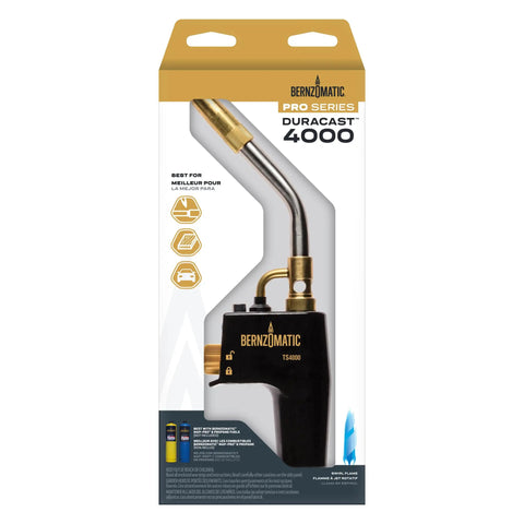 Trigger Start Butane Torch For Welding And Soldering, Instant On Off Ignition, Lock Button For Finger-Free Use, packaging box