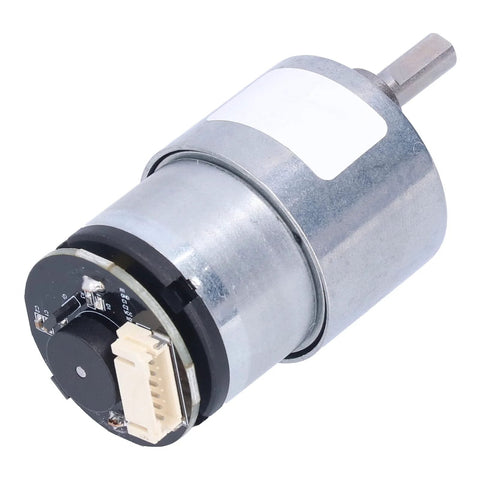 FLEXMAN JGB37-520 DC12V geared motor with encoder, metal gearbox, 333 RPM