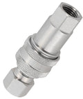 Heavy Duty Hydraulic Quick Connect Coupler M14 Thread Pipe Fitting Deep Thread For Secure Connection Built Tough With Carbon Steel Construction