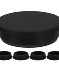 5 Pack T Shaped Silicone Plugs For 2 Inch Pipes Round Rubber Stopper Seals Waterproof Bulkhead Caps Kitchen Hole Plug Covers Leakproof Silicone Caps