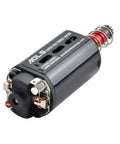 Black Airsoft AEG Beefed Up Torque Motor Long Type D Hole For Upgraded Gearbox Performance With NdFeB Magnet and silver brushes