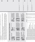 No Fuss Rainbow Spanish Catholic Bible Indexing Tabs instruction guide for smooth sticking bookmark setup.