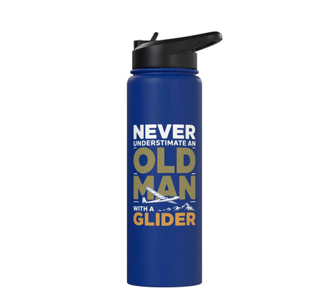 Insulated Stainless Steel Water Bottle For Sailplane Pilot Dads And Glider Club Fans The Ultimate Gift For Soaring Addicts And Towplane Crew