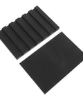 High Temp Silicone Heat Press Pen Mat 6x4 Inch with 6 slots flat pad tray, nonstick accessory for printing and painting.