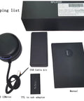 RPLIDAR A2M12 360 Degree Lidar Scanner for Robotic Mapping and Navigation with accessories including USB cable kit and manual
