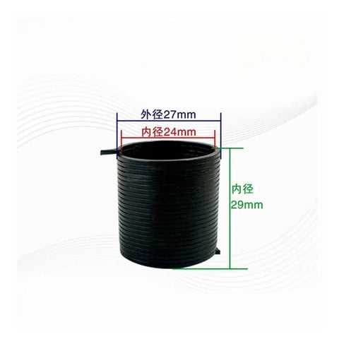 Two Pack Washing Machine Clutch Assembly With Holding Spring Ratchet Adjustable Speed Converter, black coil component