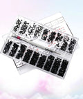 Miniature Screw Set Kit With Three Kinds Flat Countersunk Machine Screws Assortment Box Tool Box For Repair Pros And DIYers
