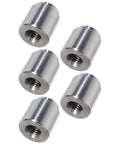 Top Shelf 5 Pack M10 1.5Mm Threaded Weld On Bung Kits Tough As Nails 6061 T6 Billet Aluminum Metric Inserts set of five inserts.