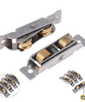 Heavy Duty B 88 Type Slide Door Pulley With Double Wheel Support For Seamless Window Track Hardware, showcasing dual stainless steel wheels.
