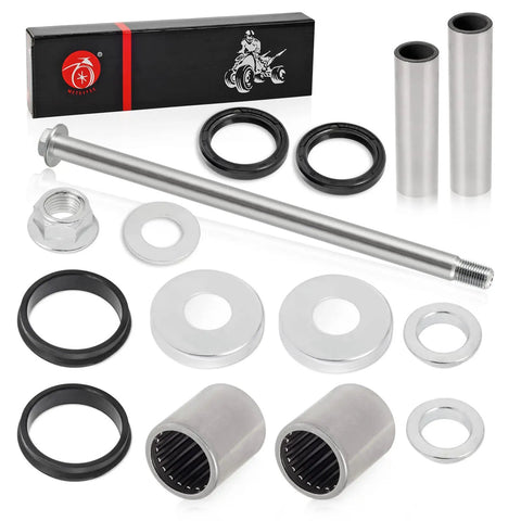 Swingarm Seals Bearing Sleeve And Pivot Bolt Rebuild Kit For TRX400EX TRX400X 1999-2014 with bearings, sleeves, seals