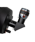 SCT to 2 Inch Adapter for Schmidt-Cassegrain and Maksutov-Cassegrain Telescopes, 2 Inch Eyepiece Compatible, attached to telescope